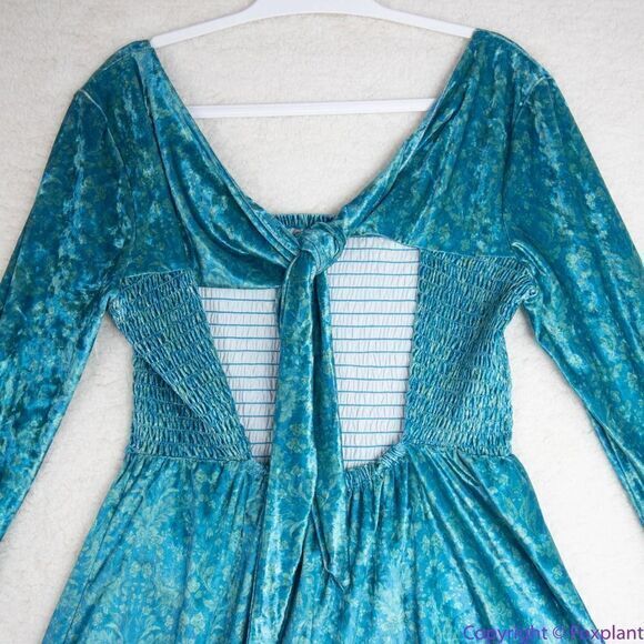 NEW Free‎ People Bali Tightrope Romper In Turquoise Combo, M - Picture 8 of 16